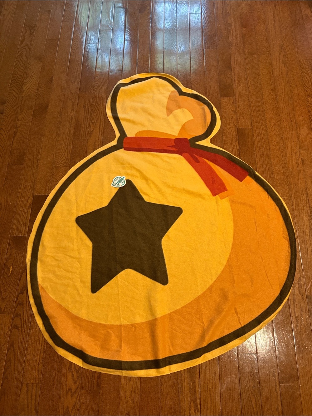 Animal Crossing Bell Bag Throw Blanket, New
